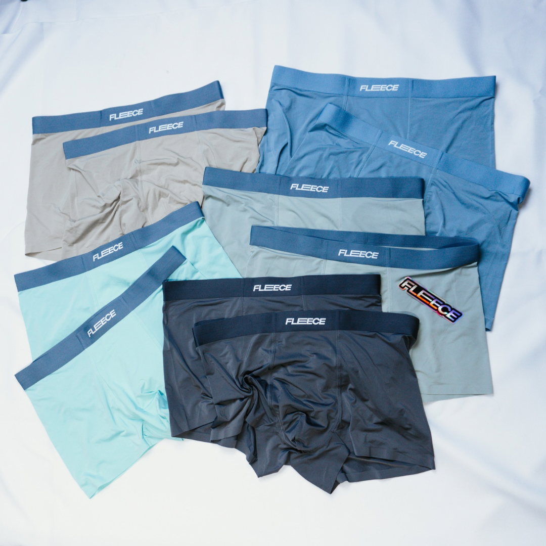 Kit 10 Cuecas FLEECE - Seda Térmica Ice