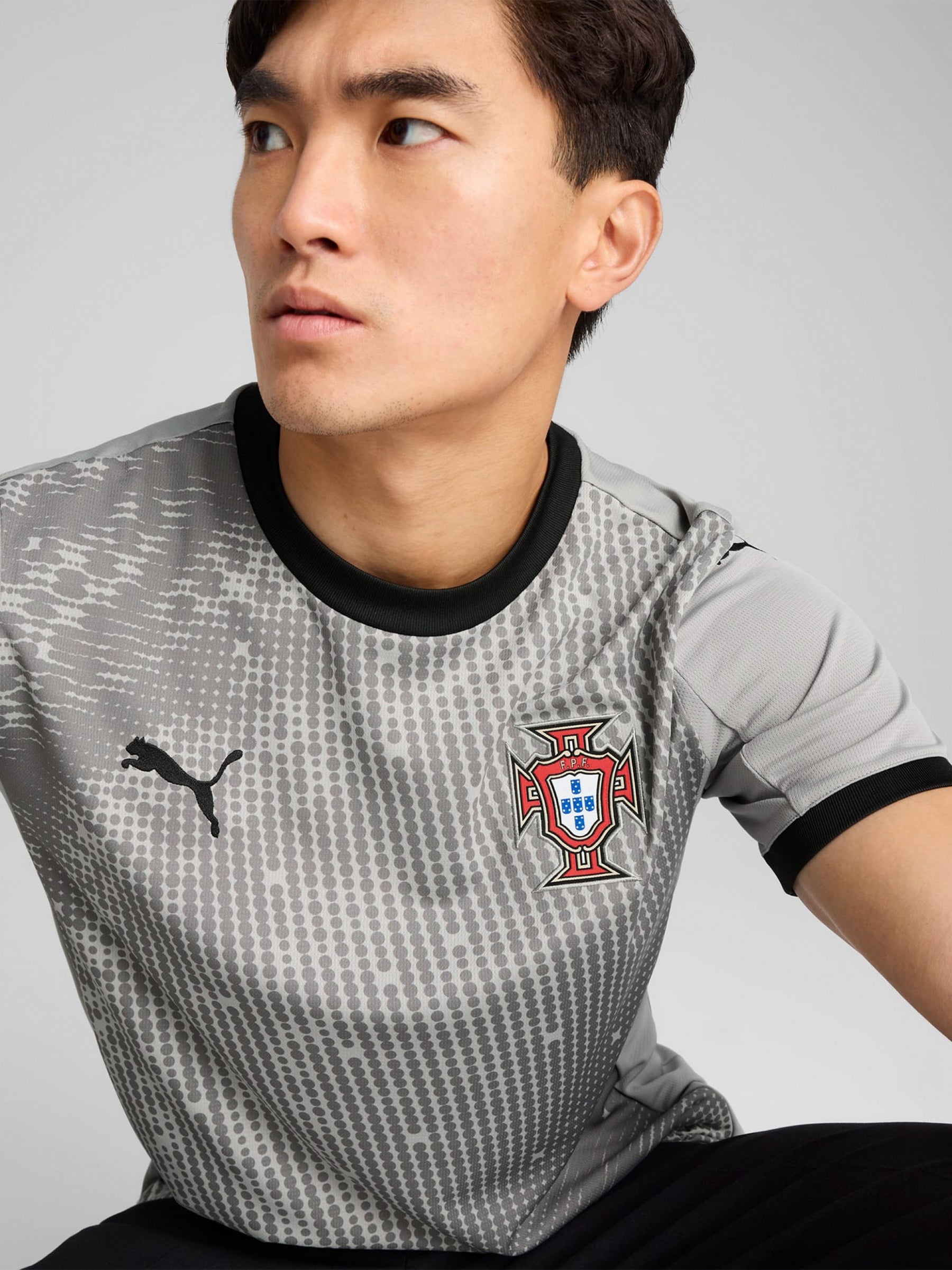 Camisola Portugal 25∕26 Guarda Redes - Cinzento