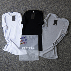 3x Camisetas Caneladas Slim  - Basic Pack