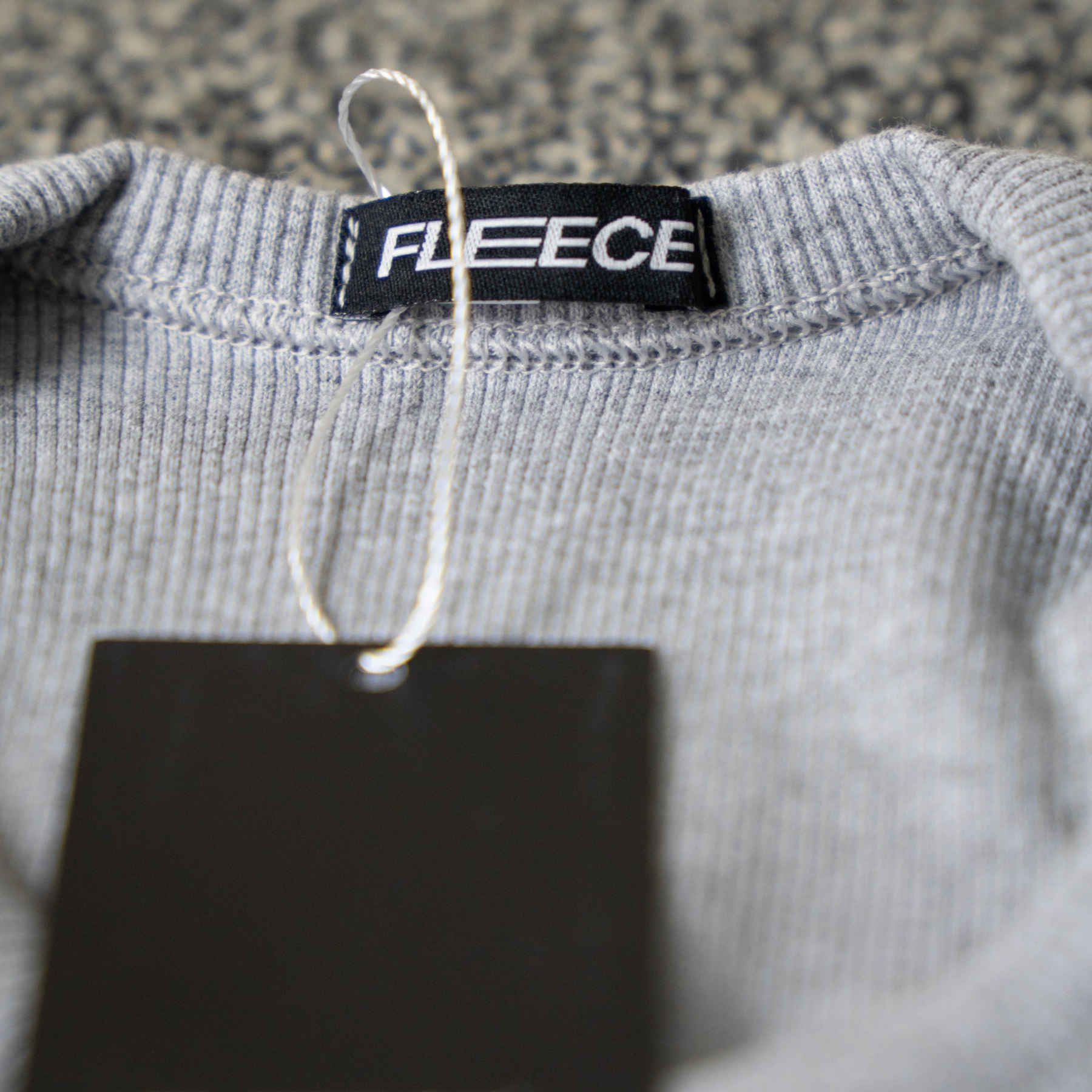 Regata Canelada Slim Cinza