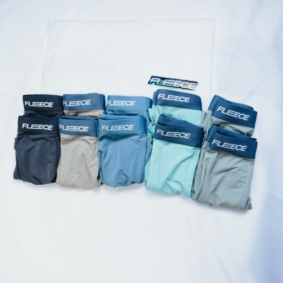 Kit 10 Cuecas FLEECE - Seda Térmica Ice