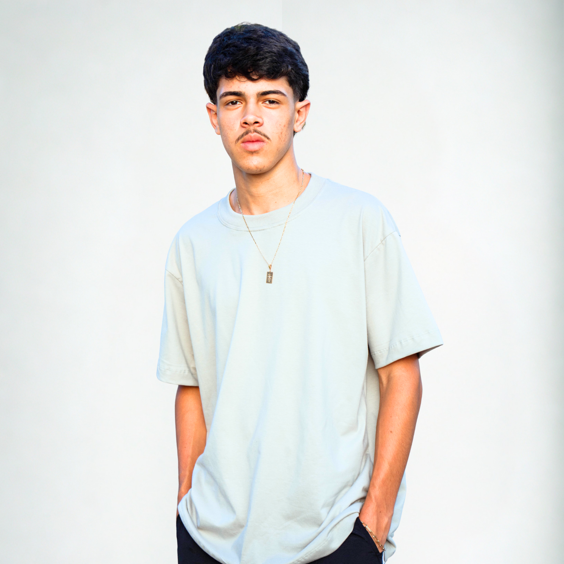 Camiseta OverSized Cinza