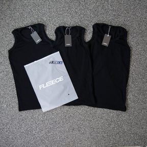 Triple Black Tank Top Slim Pack