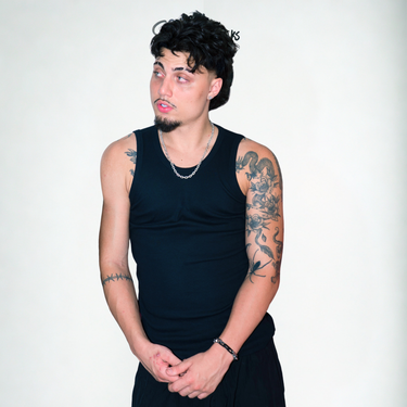 Ribbed Tank Top Black