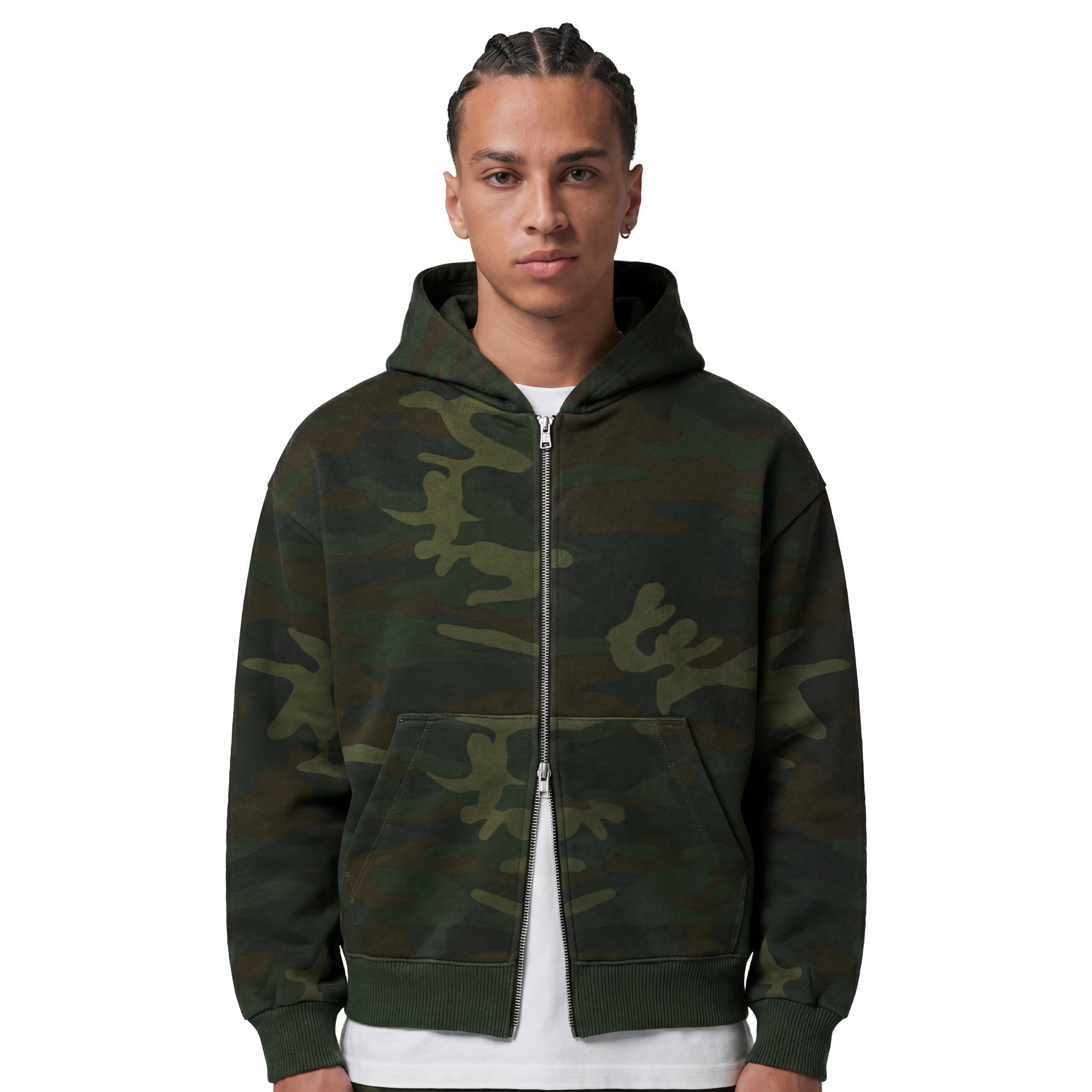 Double Zip Hoodie